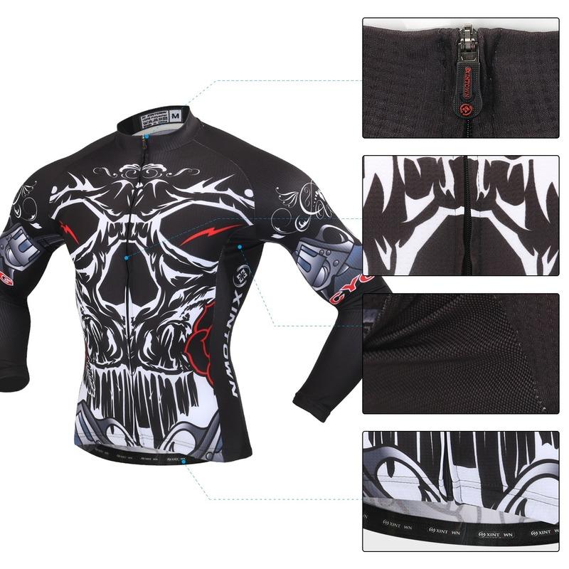 Дышащие велосипедные майки, комплект одежды для велоспорта, быстросохнущая мужская велосипедная одежда с длинными рукавами, костюм, колготки