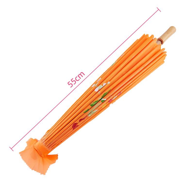 Translucent Umbrella Silk Cloth Women Ancient Dance Antique Oil Paper Umbrella