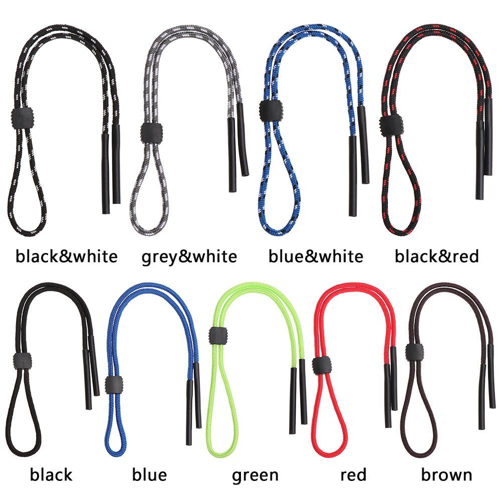 Цветной спортивный сменный шнурок для очков, цепочка для очков, веревочка для солнцезащитных очков, аксессуары для очков