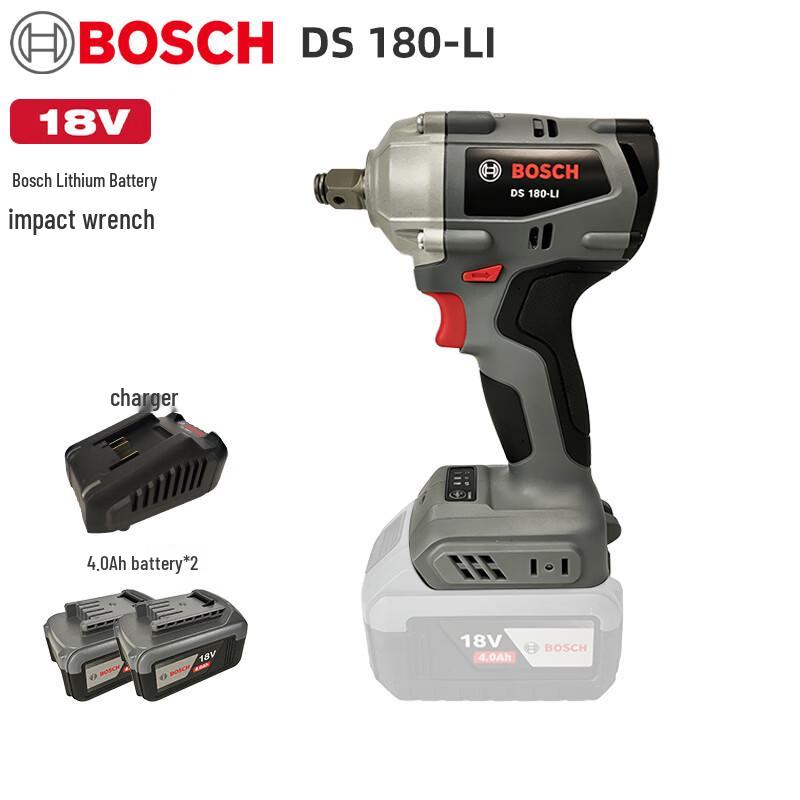 Bosch 18V Cordless Brushless Impact Wrench DS180-LI CN plug (adapter included)