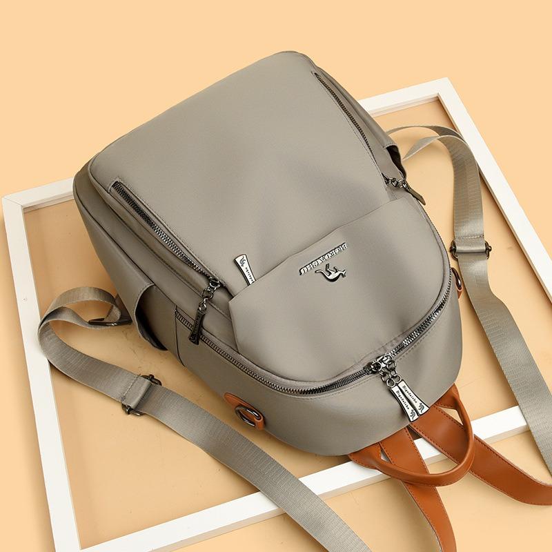 Стильный и элегантный простой рюкзак Женский универсальный рюкзак для поездок на работу Большой вместимости износостойкая практичная сумка через плечо