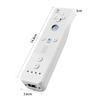 NITONAMI Wii Совместим с Wii U и включает в себя контроллер Wii Remote в чехле, Белый, Wii, (белый)