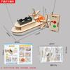 Students Creative Invention Technology Small Production DIY Remote Control Paddle Ship STEAM Educational Handmade Science And Education Toys
