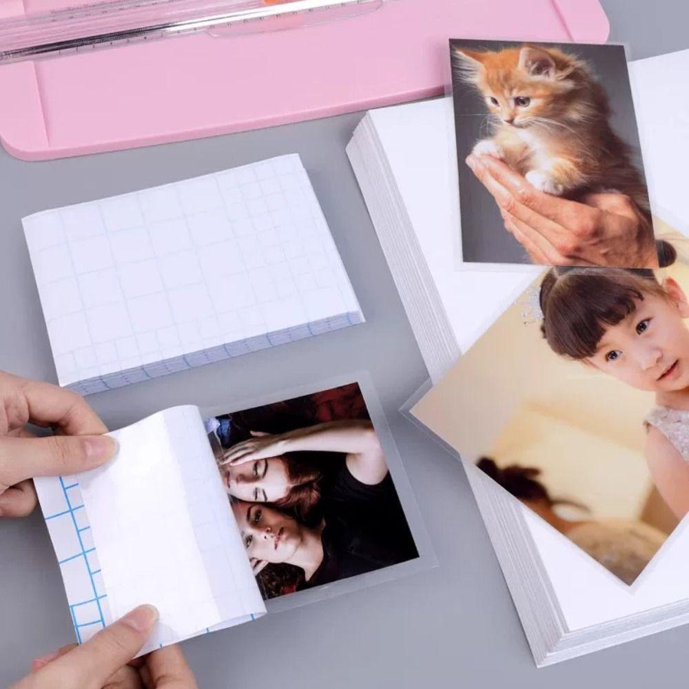 A4/A5/A6 Glossy Film Waterproof Vinyl Sticker New Vinyl Laminating Film  Office&Home Use