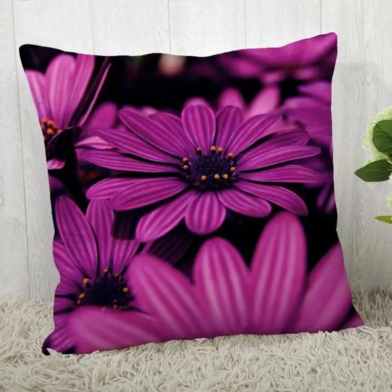 Роскошный домашний декор, наволочка с цветочным узором, наволочка для дивана в гостиной