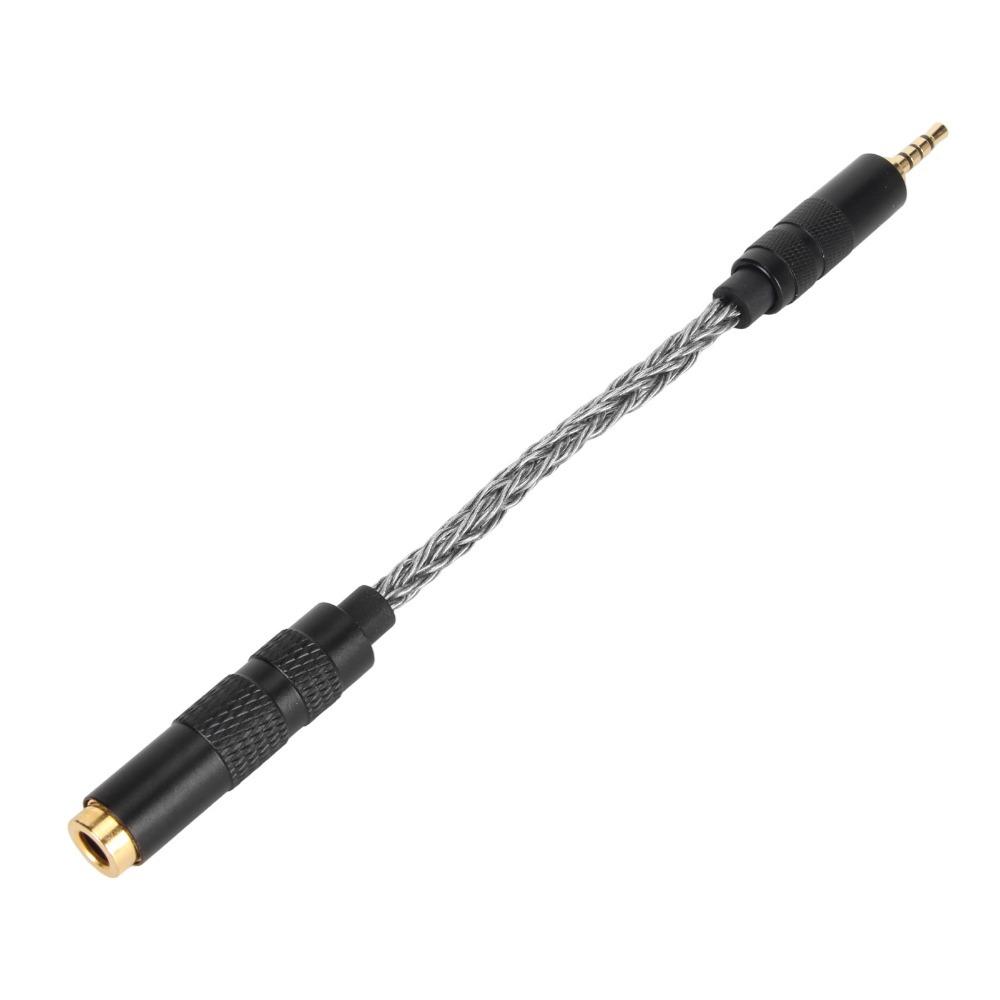 8-Strand Single Crystal Copper Headphone Adapter Cord for Sound Players with 2.5mm Balanced Ports
