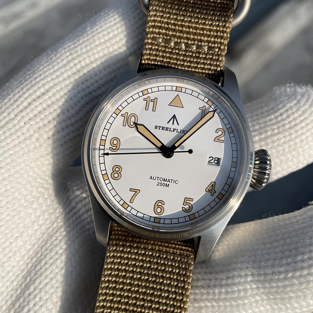 STEELFLIER Official SF750A NH35 Automatic Mechanical Watch Sapphire Crystal 20Bar Waterproof Super Luminous Luxury Dive Watches