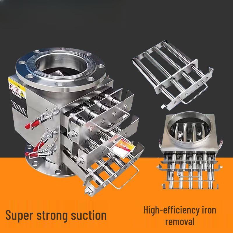 Industrial Pipeline Magnetic Separator