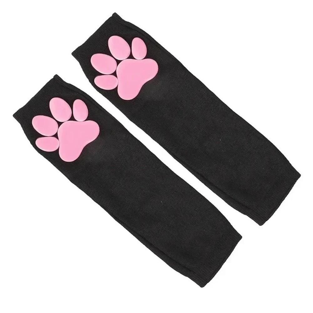 Ice Silk Cooling Sleeves Cover UV Protection Arm Sleeve New Long Tube Gloves  Cospaly