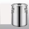 Многоцелевое ведро для хранения ZISIZ 201 из нержавеющей стали