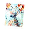 Paint by DIY Painting Colorful Animal Wall Mounted Frameless Canvas Painting Digital Picture