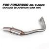 Для Forza300 2018-2020 Мотоцикл Индивидуальная Выхлопная Труба