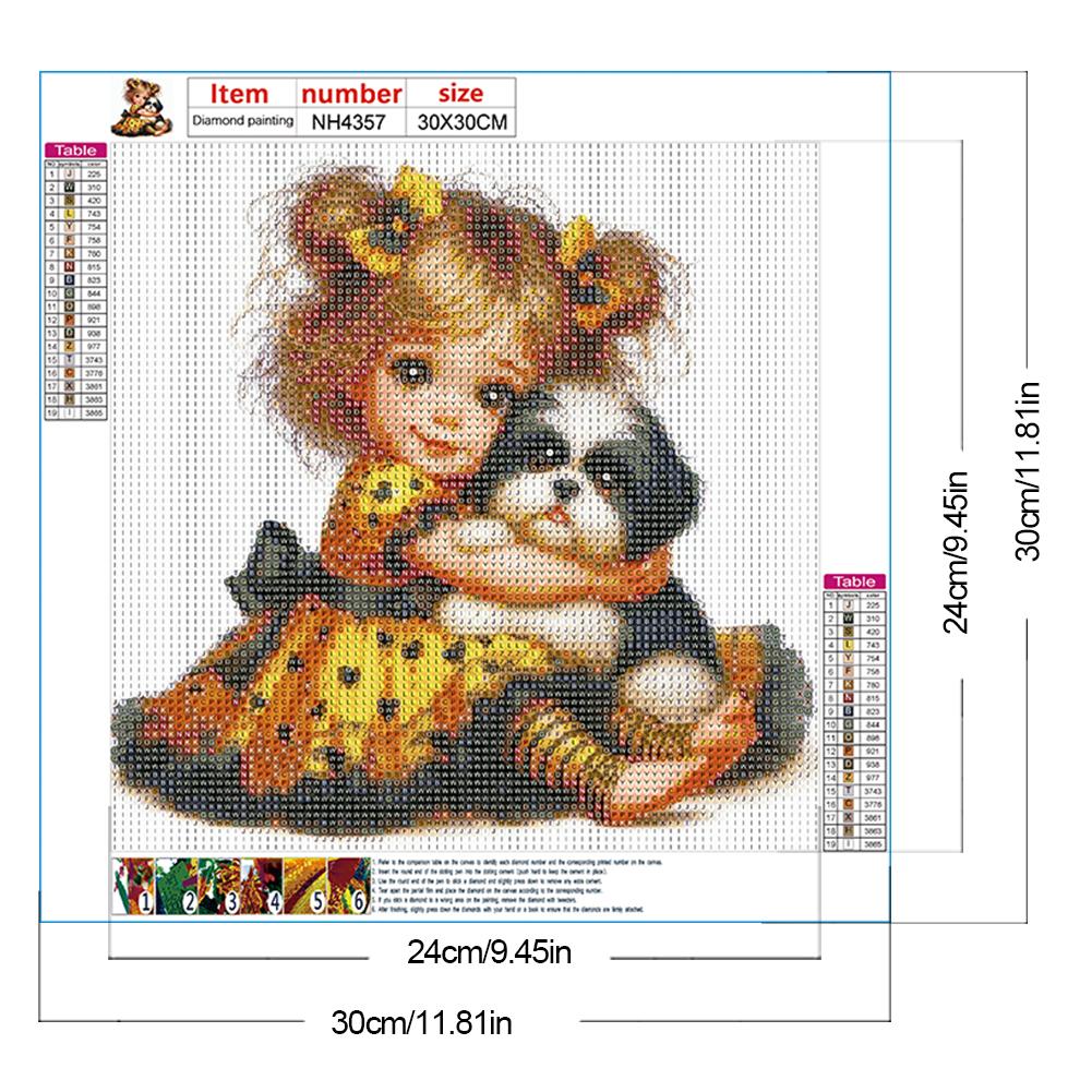 LF# 5D DIY Полный Круглый Дрель Алмазная Картина Детский Набор Домашний Декор Искусство Ремесло