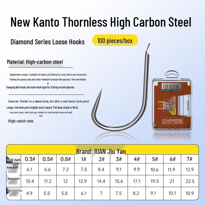 San Gou Jin Hai Xi Fishing Hooks Series