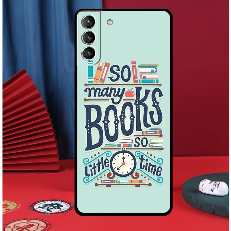 Иллюстрация «Читать книги» Чехол для телефона Для Samsung Galaxy S24 Ultra S9 S10 S20 FE S21 S22 S23 Plus S25 Ultra Задняя крышка