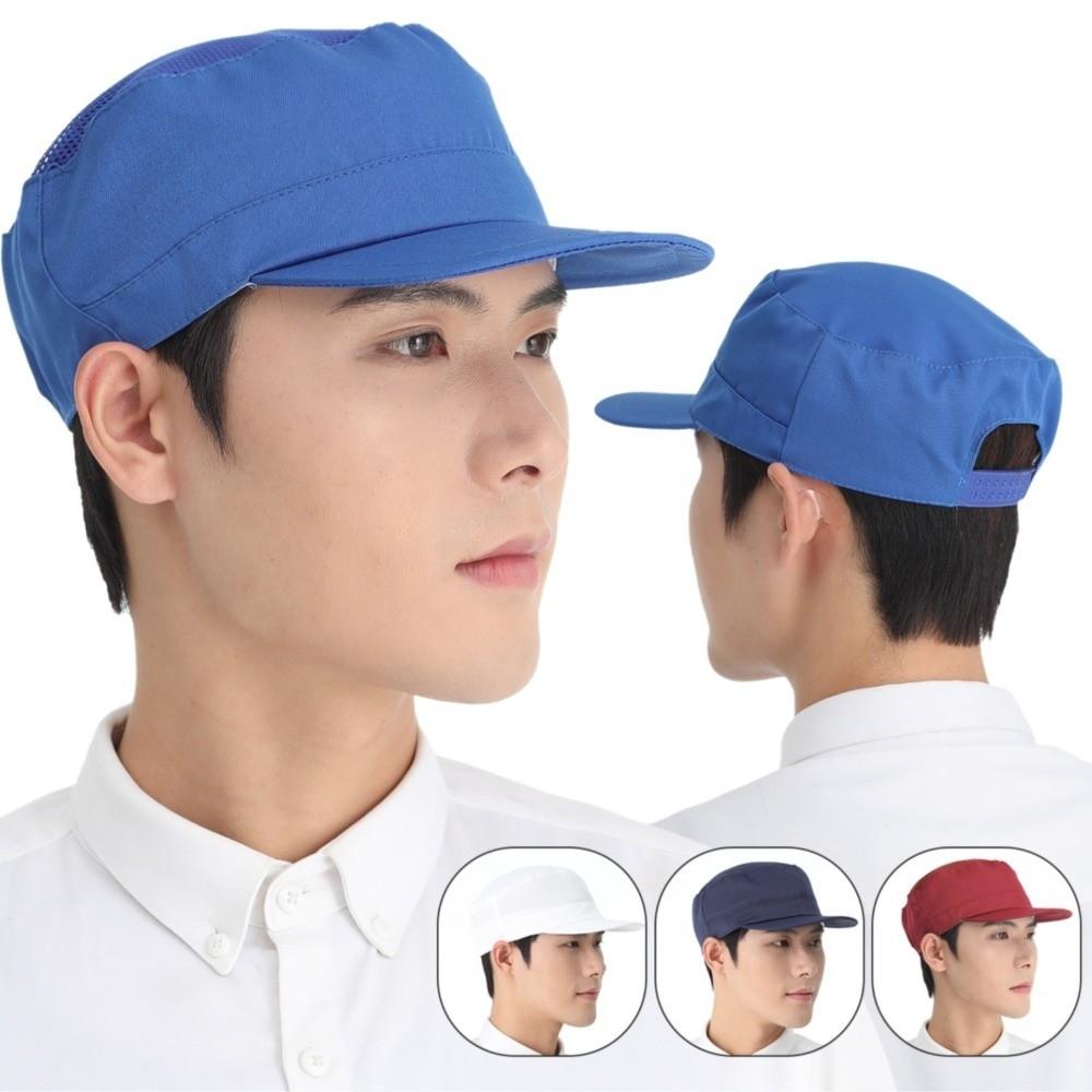 Dust-proof Work Hat Durable Chef Hat Hygienic Food Service Cap  Hotel Restaurants