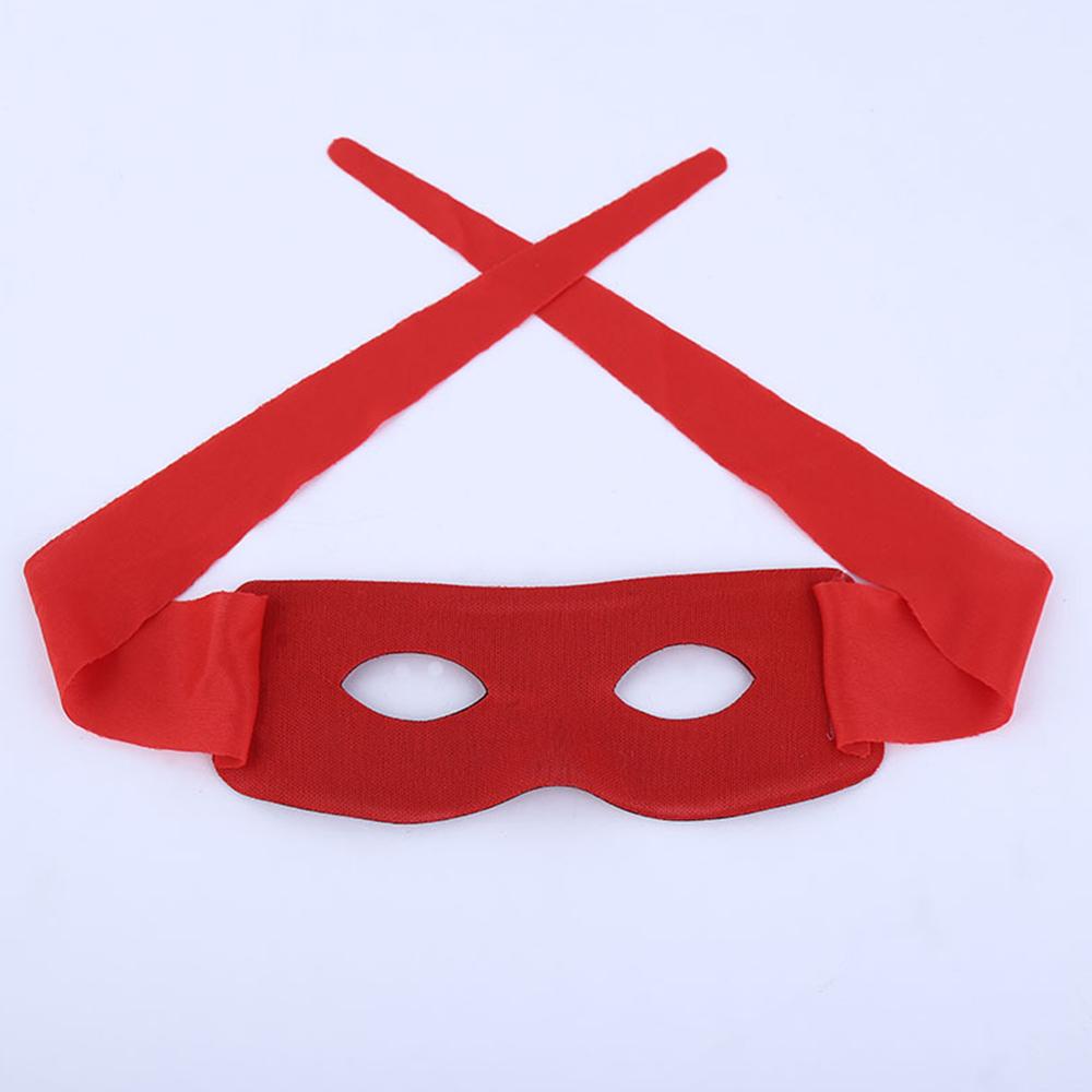 4 шт. ПВХ маска для глаз ниндзя для Хэллоуина, косплей-вечеринки, аксессуары для нарядов