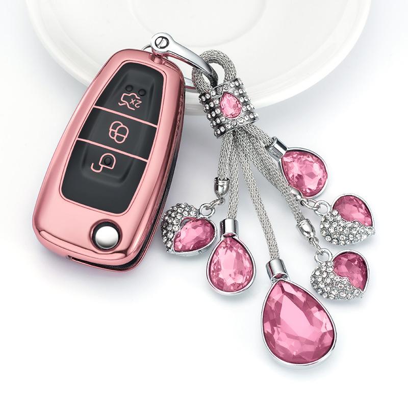 Подходит для Ford Maverick Key Cover13-18Fox17-18Чехлы для автомобильных ключей модели Ruiou Защитный корпус