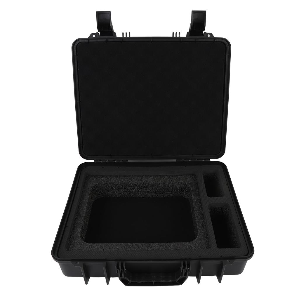 Satellite Hard Carrying Case Precise Cut Foam Satellite Dish Pipe Adapter Power Supply Cables