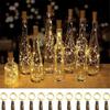 15pcs Wedding Copper Wire Lamp Wine Bottle Cork String Light Christmas Party Decor 10pcs Bottle Stopper for Glass Craft LED Fair