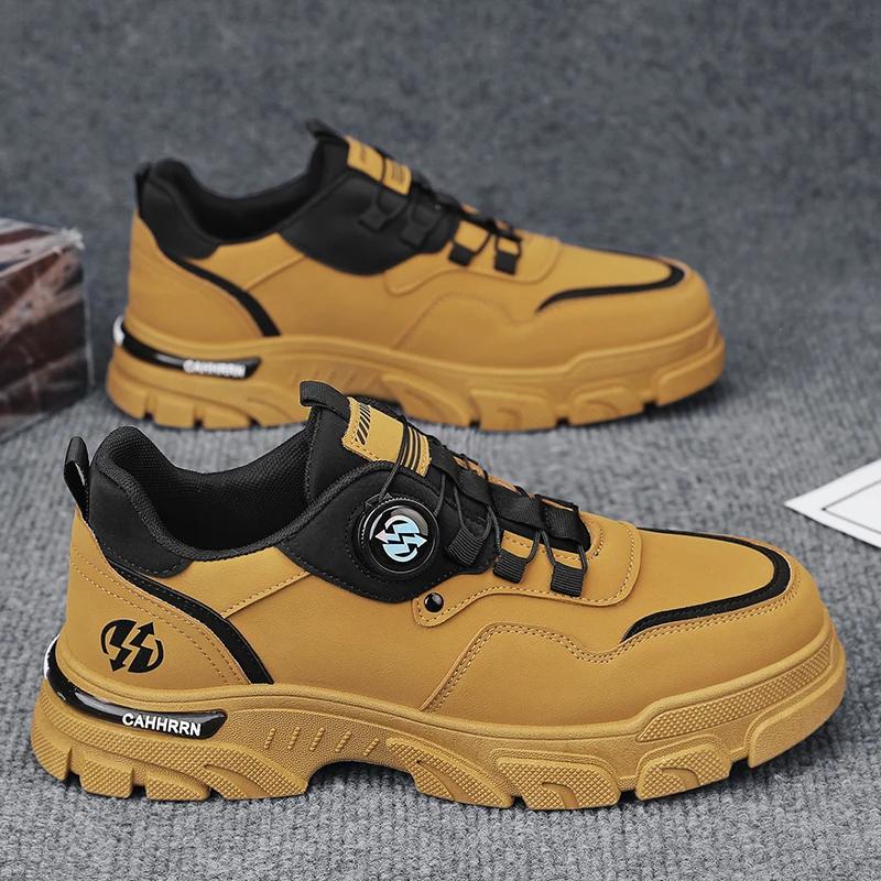 Модные мужские повседневные кроссовки из кожи для отдыха на платформе Модные роскошные дизайнерские спортивные ботинки для бега, работы, скейтборда, тенниса