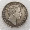 1860 German Commemorative Collectible Souvenirs Silver Coins