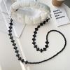 Crossbody Mobile Phone Chain Long Cellphone Lanyard Beads Phone Strap  Phone Accessories