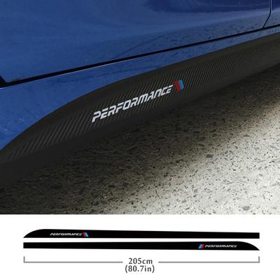 Наклейка на боковую юбку двери M Performance для BMW F20 F40 F22 F30 E90 F32 F10 F06 F07 F46 M3 M4 M5 E60 Z4 G20 F15 F16 G30 X1