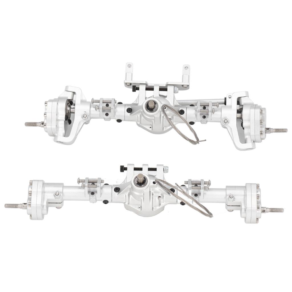 Комплект передних и задних мостов RC Portal с педальным сервоприводом из алюминиевого сплава для Axial SCX10 I II III AXI03007