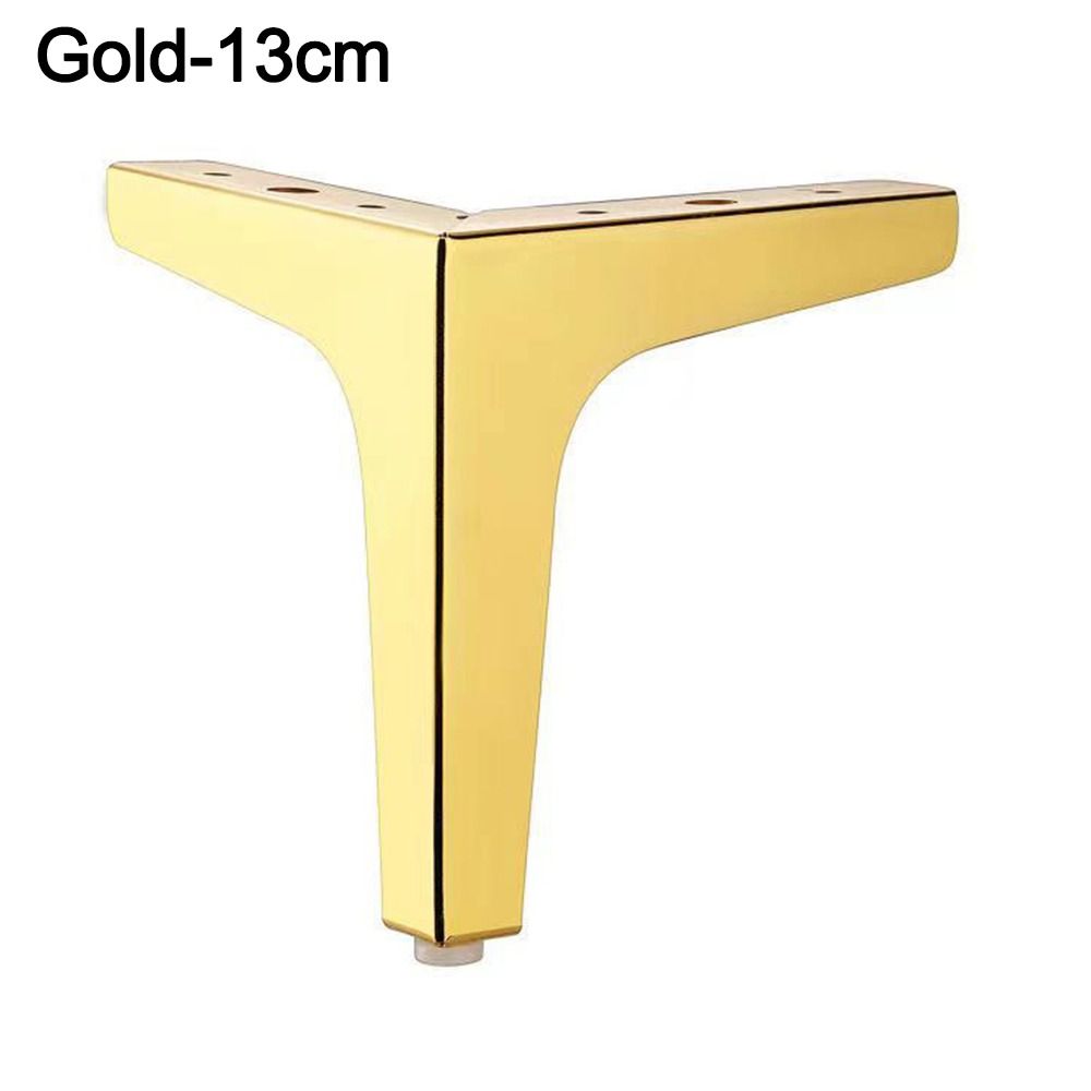 Металлические ножки для мебели Замена Треугольные Ножки для Тумбочки, Ящика для Хранения Износостойкие Защита от Царапин Ножки для Шкафа, Дивана, Кресла