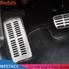 Автомобильные педали газа тормозной упор чехол для Volkswagen Vw Polo Golf 4 Bora Beetle RSi GTI R32 для SEAT Leon 1M Toledo