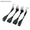 USB2.0 Кабель USB Папа на Маму удлинитель 90 Градусов изогнутый USB удлинитель
