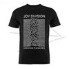 JOY DIVISION LOVE WILL TEAR US APART ЧЕРНАЯ ФУТБОЛКА POST PUNK Футболка унисекс Летняя модная футболка Футболки с графикой