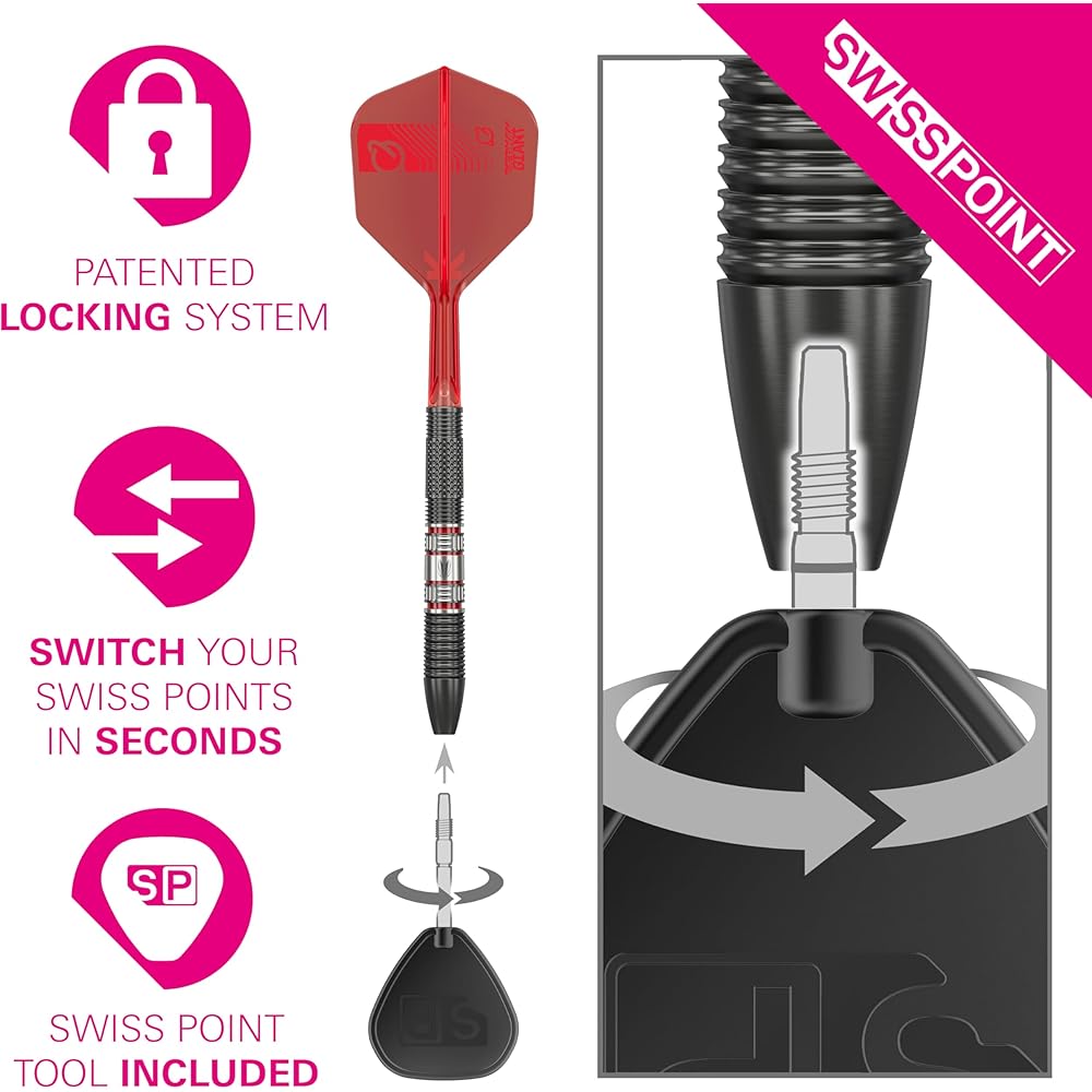 TARGET CLEMENS 95K SP СТАЛЬНОЙ НАКОНЕЧНИК (Дротики Clemens 95K Steel) (22g)