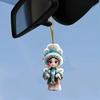 Chinese Opera Figurine Ornament Traditional Chinese Opera Girls Doll Hanging Decor 2D Acrylic Christmas Tree Ornament for Xmas Home Tree Decor