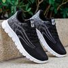 Мужские 2025 Весенние Спортивные и Повседневные Дышащие Кроссовки на Мягкой Подошве