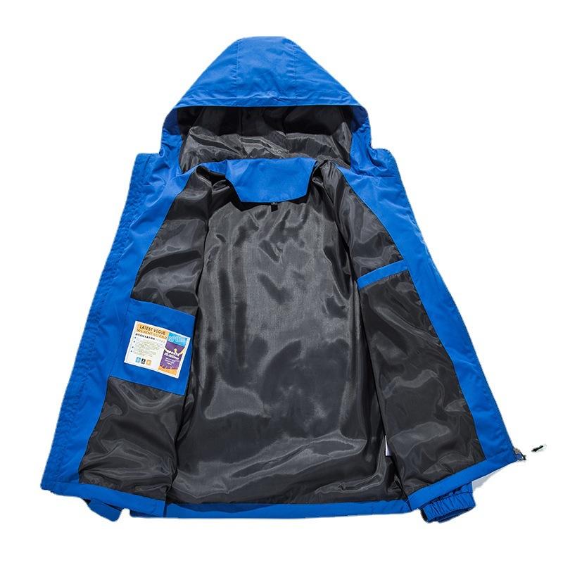 Куртка для активного отдыха Мужская весенне-осенняя тонкая куртка ветрозащитная и водонепроницаемая рабочая одежда Группа одежды