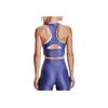 Under Armour Iso-Chill Crop Training Sports Tank Top Women tops Purple 1361151-561