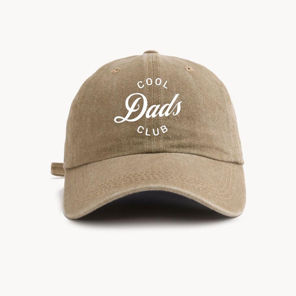 Козырьки COOL DAD CLUB Бейсболки Регулируемые Выстиранные Потертые Выцветшие Кепки
