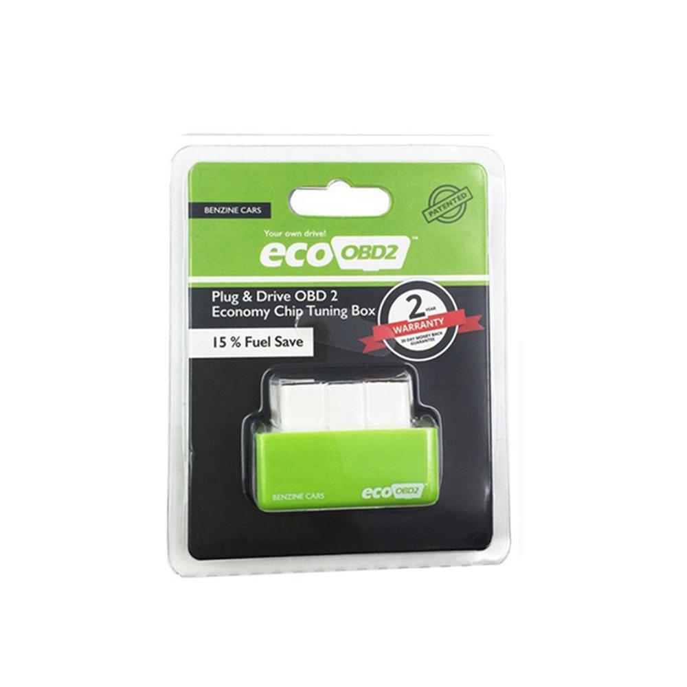 15% экономия топлива EcoOBD2 для бензиновых автомобилей, экономия газа, экономичный диагностический инструмент Eco OBD2, разъем и драйвер, двойная плата PIC16F59, чип
