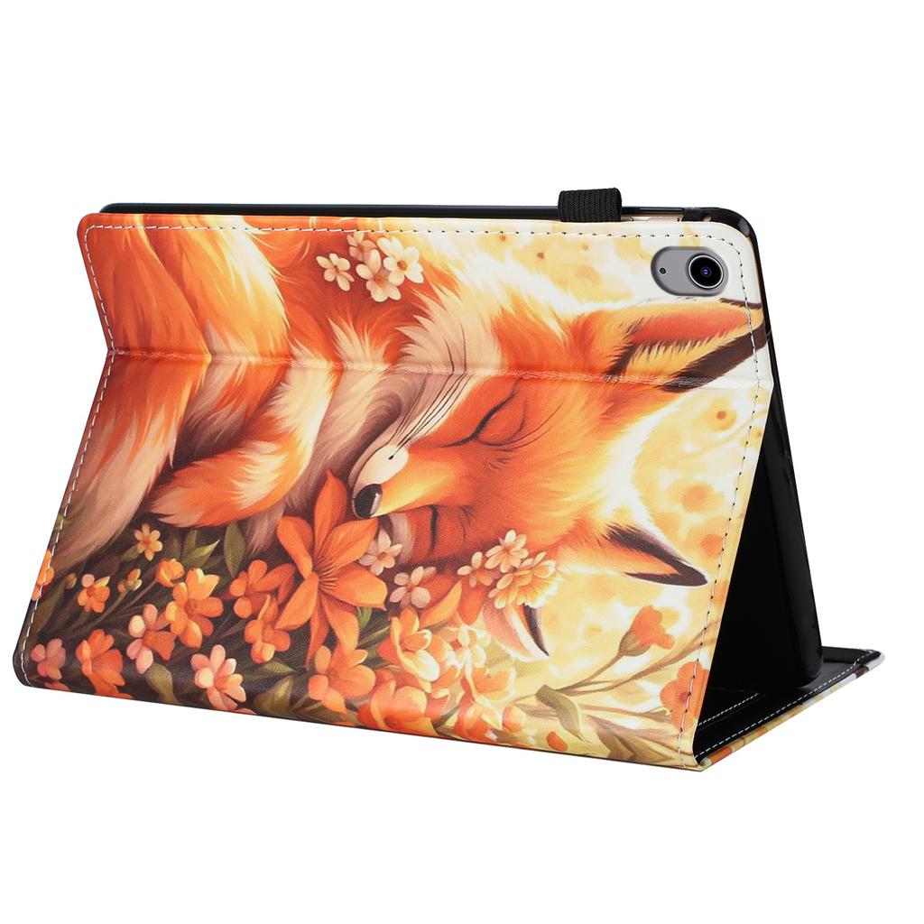 Для iPad мини (2024)/(2021) Чехол-книжка из искусственной кожи для планшета с функцией автопробуждения/засыпания, держатель для карт