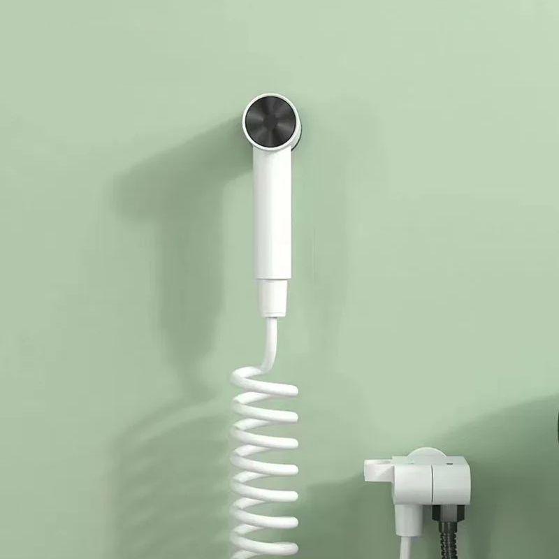 Серый/Белый Набор Смесителей для Туалета Биде Настенный Распылитель Душевой Смеситель Насадка Смыв для Ванной Комнаты Туалета Омыватель Кран