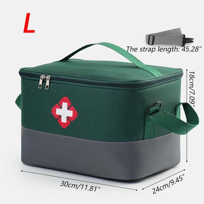 Бытовая медицинская сумка для хранения первой помощи, вместительная коробка для профилактики эпидемий, дезинфицирующий пластырь для ран с йодом, органайзеры для воды