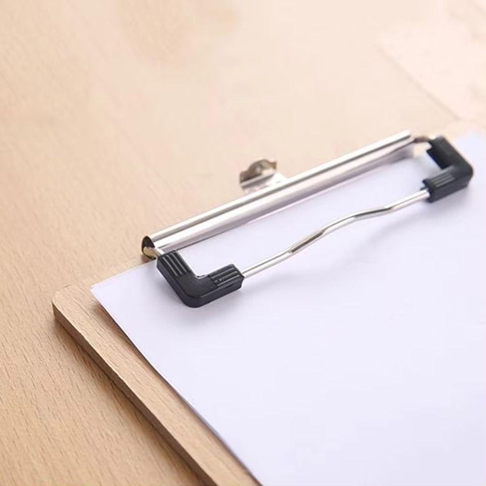 Reinforced A4 Memo Folder Hardboard File Clip Board Portable Writing Clipboard Sketching Board