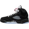 Air 5 Retro OG GS Black Metallic Reimagined Kids Кроссовки Белый Металлик-Серебристый Огненно-Красный HF3976-001