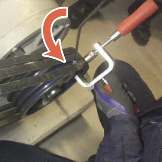 Инструмент для снятия EA501KK ESCO клиновой ремень (Белтрейл)