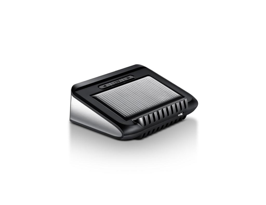 Автомобильные солнечные часы с будильником против сонливости, голосовым напоминанием, термометром и интеллектуальной светодиодной подсветкой