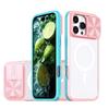 Чехол для iPhone 16 15 13 12 11 14 Pro Max Plus Magsafe Магнитная Беспроводная Зарядка Защита Камеры Слайдер Ударопрочный Прозрачный Чехол