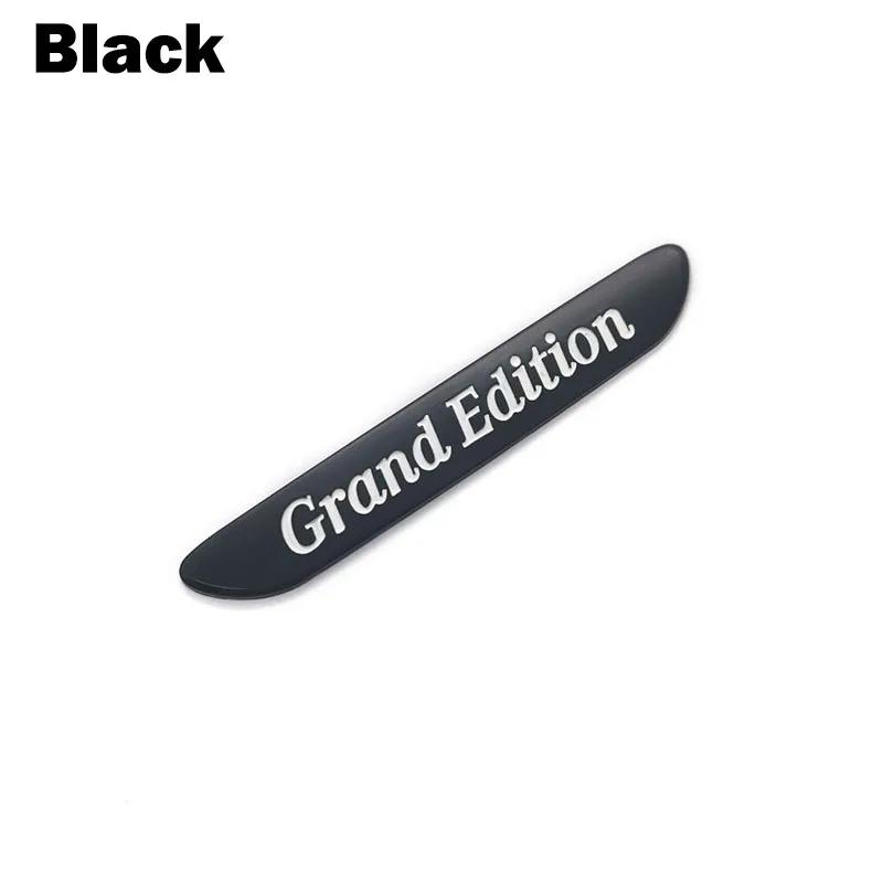 1Pcs 3D Metal Grand Edition Car Side Fender Rear Trunk Emblem Badge Sticker Decals for Mercedes-Benz,Car Decorations Stlying