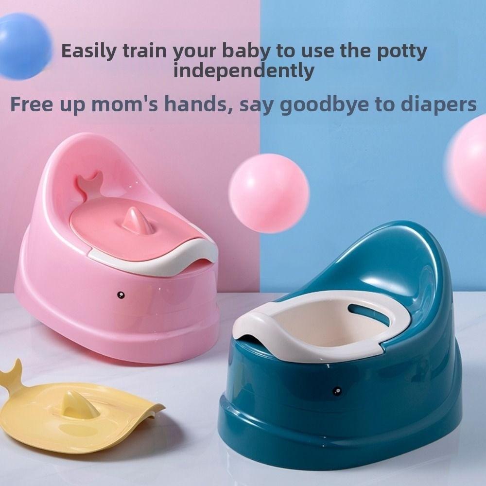 Anti-leakage Toddler Potty Reusable Urination Plastic Pot Easy Clean Baby Training Toilet Children